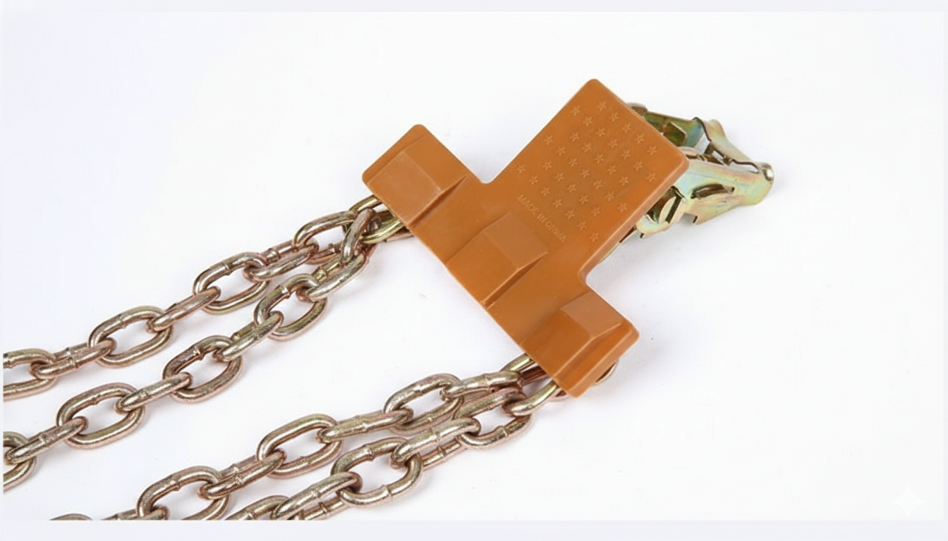 Grippier Heavy-Duty Metal Traction Chains