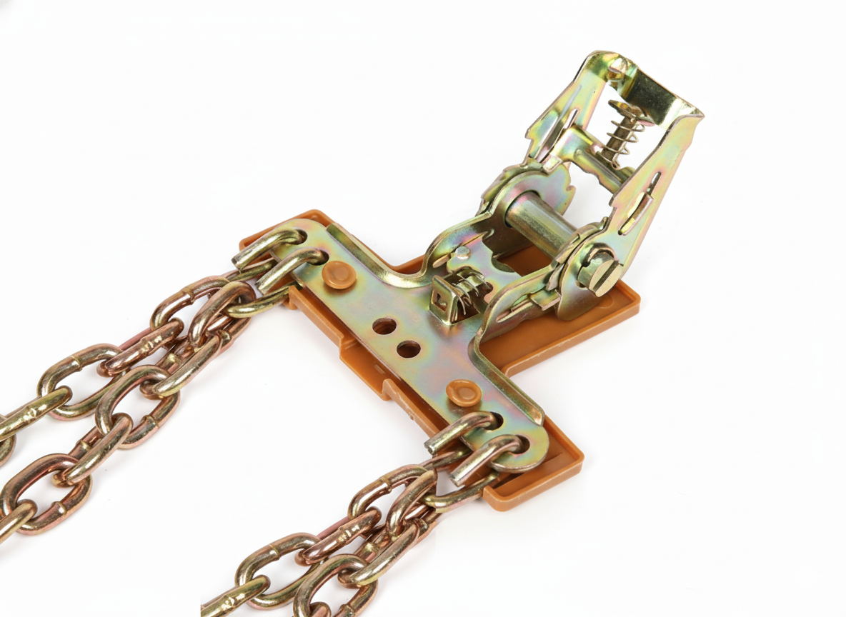 Grippier Heavy-Duty Metal Traction Chains