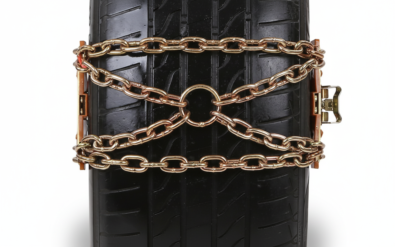 Grippier Heavy-Duty Metal Traction Chains