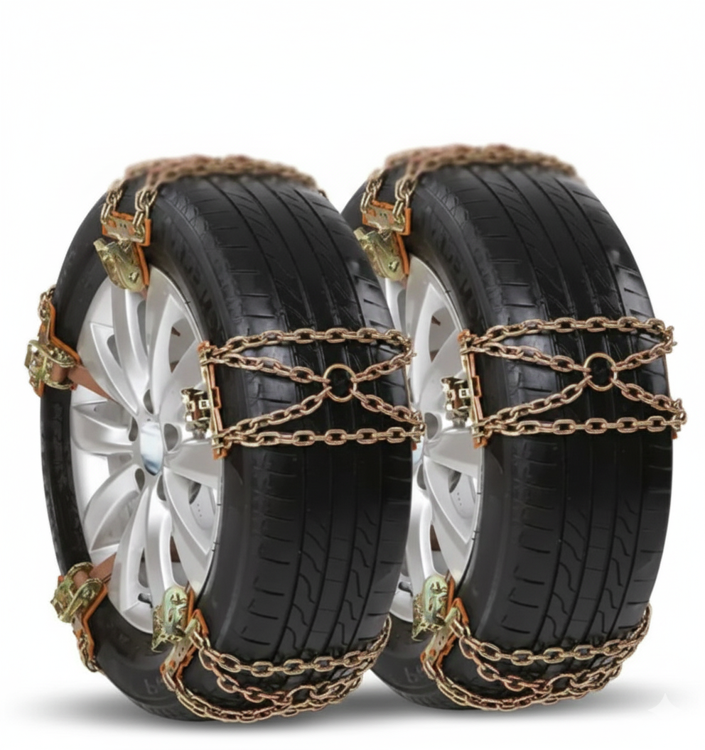 Grippier Heavy-Duty Metal Traction Chains