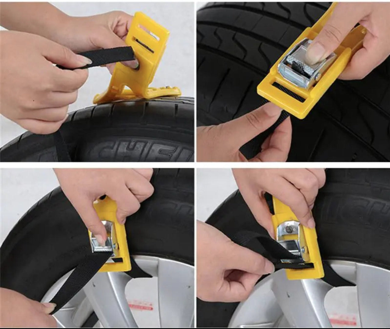 Grippier Heavy-Duty Traction Straps